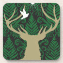 Recherche de cerfs communs dessous de verres Animal