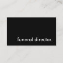 Recherche de directeur de pompes funèbres cartes visite Funérailles