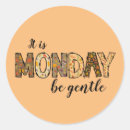 Recherche de lundi autocollants Motivation