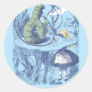 Recherche de alice et la chenille autocollants John tenniel