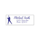 Recherche de baseball tampons encreurs Adresse de retour