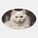 Recherche de chats ovales autocollants Amoureux des chats