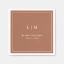 Recherche de terracotta serviettes Élégant