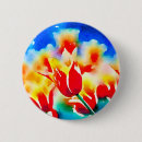 Recherche de tulipe badges Bleu
