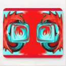 Recherche de chaleur tapis souris Rouge