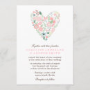 Recherche de coeur romantique invitations Printemps