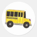 Recherche de transport scolaire autocollants Autobus scolaire jaune