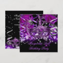 Recherche de carte d anniversaire halloween invitations Violet