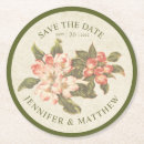 Recherche de save the date dessous de verres Vintage