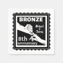 Recherche de anneaux serviettes Noir et blanc