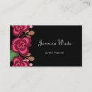 Recherche de contact cartes visite Noir