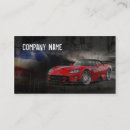 Recherche de voiture rouge cartes visite Réparation