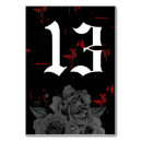 Recherche de halloween mariage table cartes Rose noir