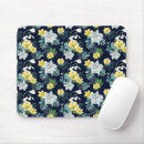 Recherche de jaune et gris tapis souris Fleurs