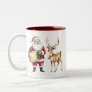 Recherche de renne vintage tasses Neige