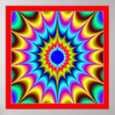 Recherche de illusions optiques posters Vert