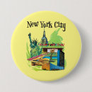 Recherche de new york vintage badges Rétro
