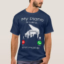 Recherche de piano drôle tshirts Maman