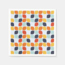 Recherche de motif vintage serviettes Années 1960