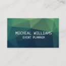 Recherche de polygone cartes visite Professionnel