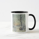 Recherche de scène de neige tasses Mid 20th