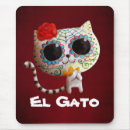 Recherche de crâne mexicain tapis souris Dia de los muertos