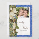 Recherche de motif vintage de damassé invitations Couple
