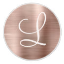 Recherche de métal boutons et poignées de porte Monogramme