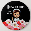 Recherche de infirmière heureuse badges Médecine