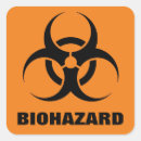 Recherche de symbole de biohazard autocollants Déchets