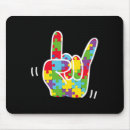 Recherche de langue signes tapis souris Autisme