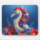 Recherche de mer rouge tapis souris Bleu