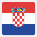 Recherche de croate autocollants Drapeaux du monde