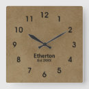 Recherche de imprimer horloges Minimaliste