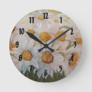 Recherche de marguerite blanche horloges Fleurs