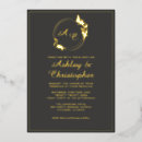 Recherche de gris ardoise invitations Monogramme