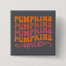 Recherche de de citrouille carrés badges Automne