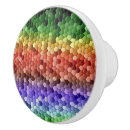 Recherche de arc en ciel coloré boutons et poignées de porte Multicolore