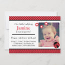 Recherche de pois noir rouge invitations Mignon