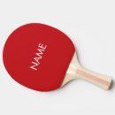 Recherche de rouge raquettes ping pong Monogrammé