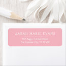 Recherche de rose étiquettes adresse retour Tendance