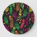 Recherche de motif de plume horloges Illustration