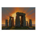 Recherche de stonehenge posters Henge de pierre