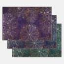 Recherche de mandala floral papier cadeau Yoga