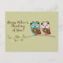Recherche de amour hibou cartes postales Chouette