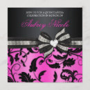 Recherche de fuscia invitations Rose