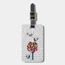 Recherche de oiseau bleu bagages étiquettes Animaux