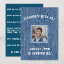 Recherche de denim invitations Fête d'anniversaire