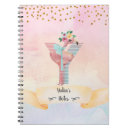 Recherche de flamant rose de notes carnets Pour enfants
