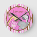 Recherche de animaux du zoo horloges Singe